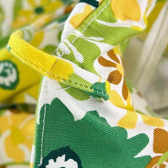 Vintage Y Apparel Retro Fit and Flare‎ Dress Size Small Tie Waist Boned Bodice - Picture 12 of 13